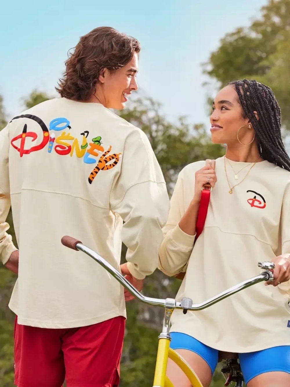 Disney Parks Logo Spirit Jersey Character Letters New With Tags Size Small